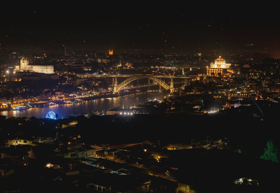 Circuitos nacionais e internacionais - vista do Porto